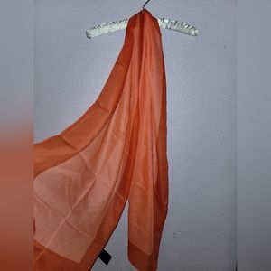 Orange Lightweight Scarf